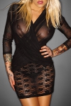 Robe Flirty - Noire Robe Flirty - Noire