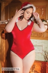 Costume Santa Teddy - Grande taille Costume Santa Teddy - Grande taille