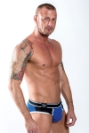 Jock Brief URBAN SoMa Bleu - Mister B Jock Brief URBAN SoMa Bleu - Mister B