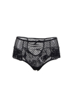 Tanga sexy noir à laçage Tanga sexy noir à laçage