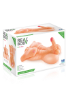 Buste homme raliste en rection