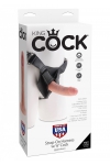 Harnais gode-ceinture 15 cm - King Cock Harnais gode-ceinture 15 cm - King Cock