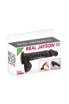 Gode réaliste 21 cm - Real Jayson Noir Gode réaliste 21 cm - Real Jayson Noir