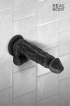 Gode réaliste 23 cm - Real Bruce Noir Gode réaliste 23 cm - Real Bruce Noir