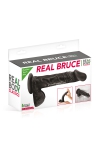 Gode réaliste 23 cm - Real Bruce Noir Gode réaliste 23 cm - Real Bruce Noir