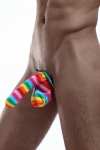 Cache-sexe multicolore Cache-sexe multicolore