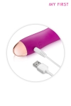 Vibromasseur rechargeable Joystick rose - My First Vibromasseur rechargeable Joystick rose - My First