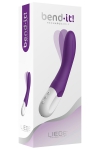 Vibromasseur flexible et rechargeable Bend It Violet Vibromasseur flexible et rechargeable Bend It Violet
