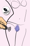 Stimulateur télécommandé Panty Vibe noir - FeelzToys Stimulateur télécommandé Panty Vibe noir - FeelzToys