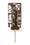 Sucette pénis chocolat noir 17cm Sucette pénis chocolat noir 17cm