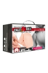 Masturbateur vibrant fesses rebondies - Crazy Bull Masturbateur vibrant fesses rebondies - Crazy Bull