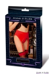 Porte-jarretelles rétro Pin-Up - Rouge Porte-jarretelles rétro Pin-Up - Rouge