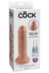 Gode 17,5 cm avec prépuce - King Cock Gode 17,5 cm avec prépuce - King Cock