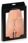 String blanc avec strass - Paris Hollywood String blanc avec strass - Paris Hollywood