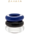 Set 3 Cockrings multicolore - Zahara Set 3 Cockrings multicolore - Zahara