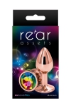 Plug anal aluminium rose gold S - Rear Assets Plug anal aluminium rose gold S - Rear Assets