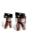 String wetlook noir - Regnes String wetlook noir - Regnes