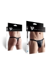 String noir wetlook - Regnes String noir wetlook - Regnes