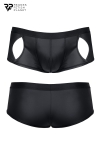 Shorty ouvert noir wetlook - Regnes Shorty ouvert noir wetlook - Regnes