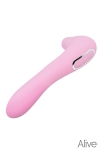 Double stimulateur Midnight Quiver rose Double stimulateur Midnight Quiver rose