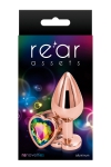 Plug anal aluminium coeur Rose Gold M - Rear Assets Plug anal aluminium coeur Rose Gold M - Rear Assets