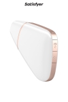 Stimulateur clitoridien connecté Love triangle blanc - Satisfyer Stimulateur clitoridien connecté Love triangle blanc - Satisfyer