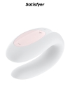 Stimulateur Double Joy blanc - Satisfyer Stimulateur Double Joy blanc - Satisfyer