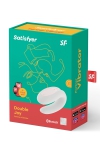Stimulateur Double Joy blanc - Satisfyer Stimulateur Double Joy blanc - Satisfyer