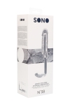 Extension de penis avec plug translucide - SONO 38 Extension de penis avec plug translucide - SONO 38