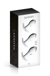Set 3 plugs anal en verre Glossy Toys n° 17 Set 3 plugs anal en verre Glossy Toys n° 17