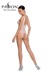 Body résille ouvert BS086 - Blanc Body résille ouvert BS086 - Blanc