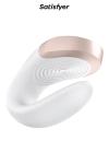 Stimulateur Double Love blanc - Satisfyer Stimulateur Double Love blanc - Satisfyer