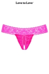 Culotte vibrante télécommandée Secret Panty 2 rose fluo Culotte vibrante télécommandée Secret Panty 2 rose fluo