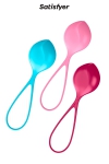 Set de 3 boules de Geisha Strengthening Balls - Satisfyer Set de 3 boules de Geisha Strengthening Balls - Satisfyer