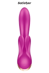 Vibro Rabbit connecté Double Flex violet - Satisfyer Vibro Rabbit connecté Double Flex violet - Satisfyer