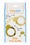 Menottes métal dorées - Toy Joy Menottes métal dorées - Toy Joy