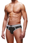 Slip ouvert noir et blanc - Prowler Slip ouvert noir et blanc - Prowler