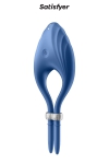 Anneau vibrant Duelist bleu - Satisfyer Anneau vibrant Duelist bleu - Satisfyer