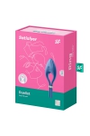 Anneau vibrant Duelist bleu - Satisfyer Anneau vibrant Duelist bleu - Satisfyer