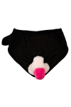 Slip avec pénis en peluche mobile Slip avec pénis en peluche mobile