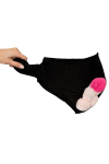 Slip avec pénis en peluche mobile Slip avec pénis en peluche mobile